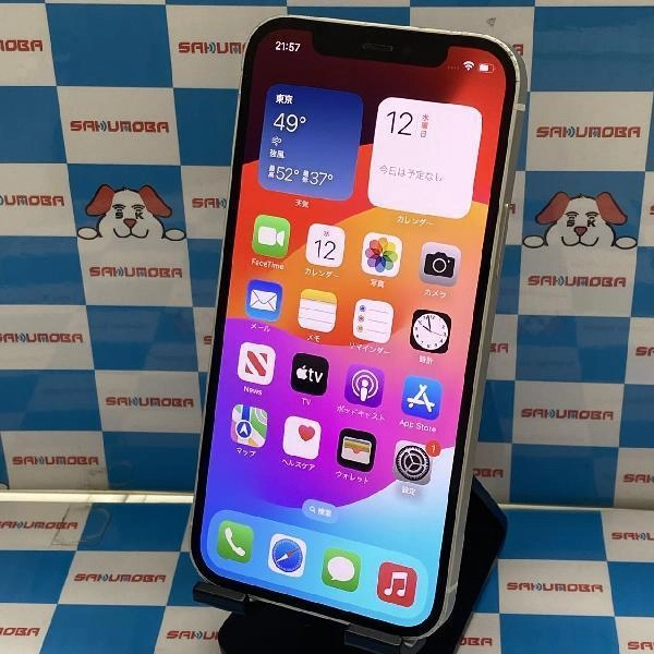 iPhone12 au版SIMフリー 128GB MGHV3J/A A2402 ジャンク品 ホワイト