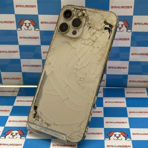iPhone12 Pro Max SoftBank版SIMフリー 128GB MGCW3J/A A2410 ジャンク品 ゴールド