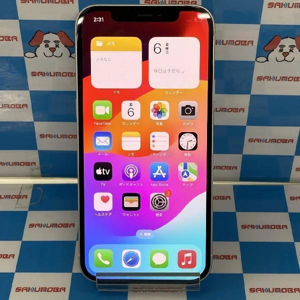 iPhone12 Apple版SIMフリー 256GB MGJ13J/A A2402 ジャンク品 ホワイト