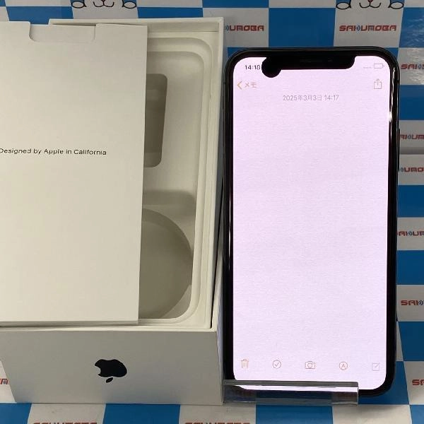 iPhoneX au版SIMフリー 64GB MQAX2J/A A1902 訳アリ品