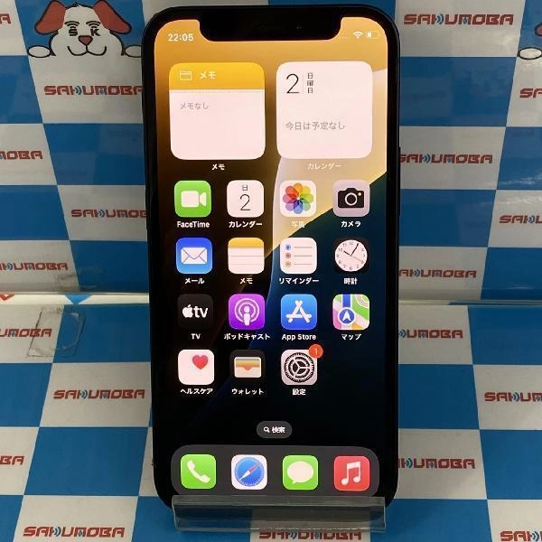 iPhone12 mini au版SIMフリー 64GB MGA03J/A A2398 ブラック