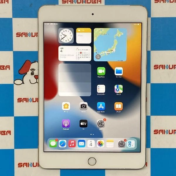 iPad mini 第4世代 Apple版SIMフリー 32GB MNWG2J/A A1550 訳あり品 ゴールド
