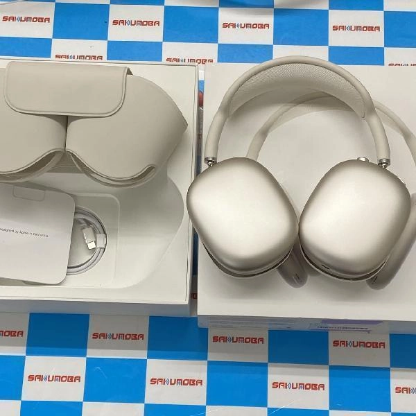 AirPods Max  (USB-C) 2024年モデル MWW53ZA/A 新品同様 スターライト