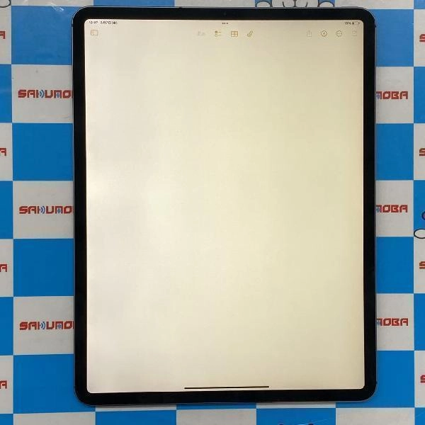 iPad Pro 12.9インチ 第3世代 SoftBank版SIMフリー 64GB MTHJ2J/A A1895 訳あり品 スペースグレイ