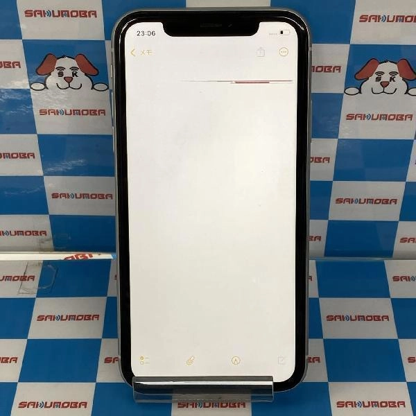 iPhone11 SoftBank版SIMフリー 64GB MWLU2J/A A2221 ジャンク品 ホワイト