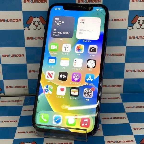 iPhone12 SoftBank版SIMフリー 64GB MGHR3J/A A2402 ジャンク品 ブルー