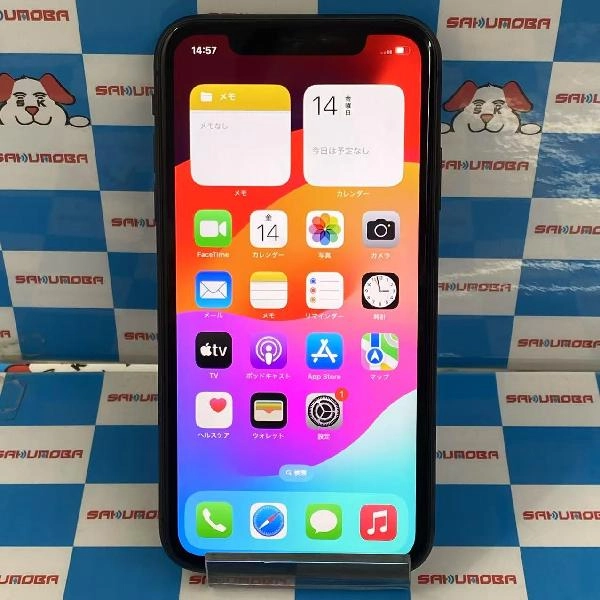 iPhone11 au版SIMフリー 256GB MWM72J/A A2221 美品 ブラック