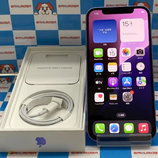 iPhone12 SoftBank版SIMフリー 128GB MJNJ3J/A A2402 極美品 パープル
