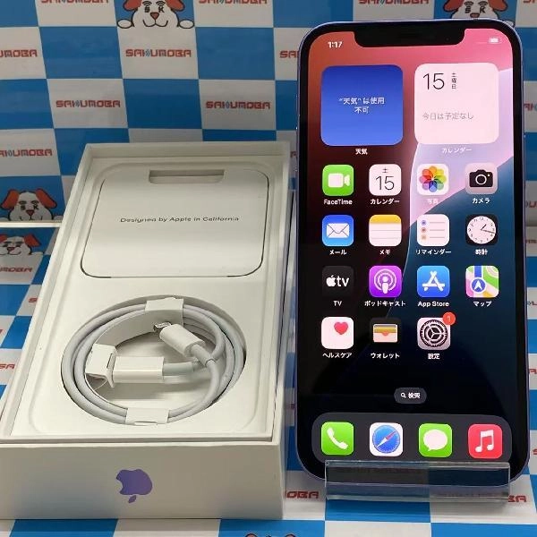 iPhone12 SoftBank版SIMフリー 128GB MJNJ3J/A A2402 美品 パープル