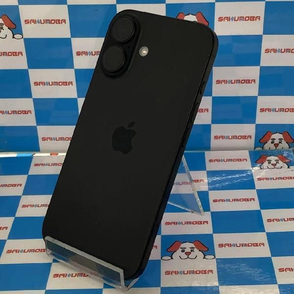 iPhone16 Apple版SIMフリー 128GB MYDQ3J/A A3286 新品同様 ブラック