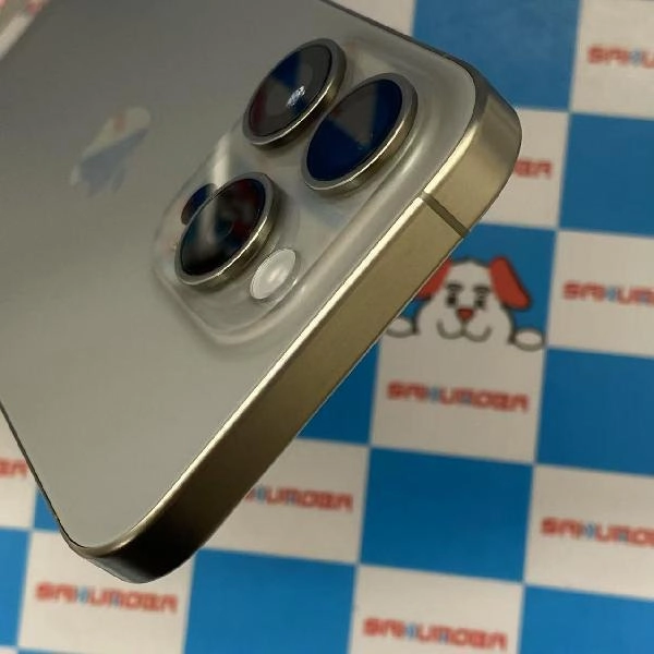 iPhone15 Pro Apple版SIMフリー 128GB MTU93J/A A3101 極美品 ナチュラルチタニウム