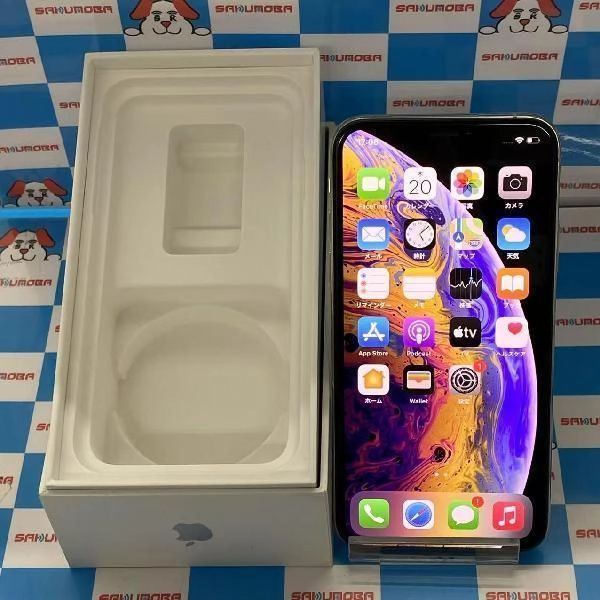 iPhoneXS au版SIMフリー 256GB MTE12J/A A2098 シルバー