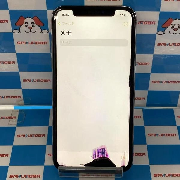 iPhoneX SoftBank版SIMフリー 64GB MQAY2J/A A1902 ジャンク品