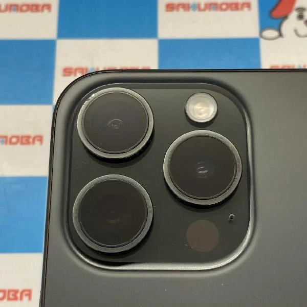 iPhone15 Pro Apple版SIMフリー 128GB MTU73J/A A3101 ブラックチタニウム