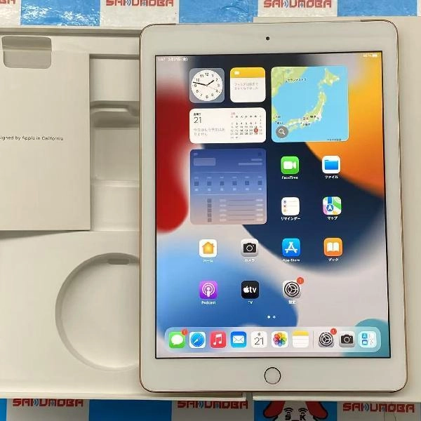iPad 第6世代 au版SIMフリー 32GB MRM02J/A A1954 極美品