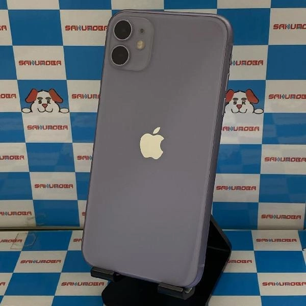 iPhone11 au版SIMフリー 128GB NWM52J/A A2221 パープル