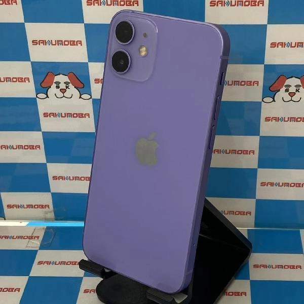 iPhone12 mini Apple版SIMフリー 128GB MJQD3J/A A2398 美品 パープル
