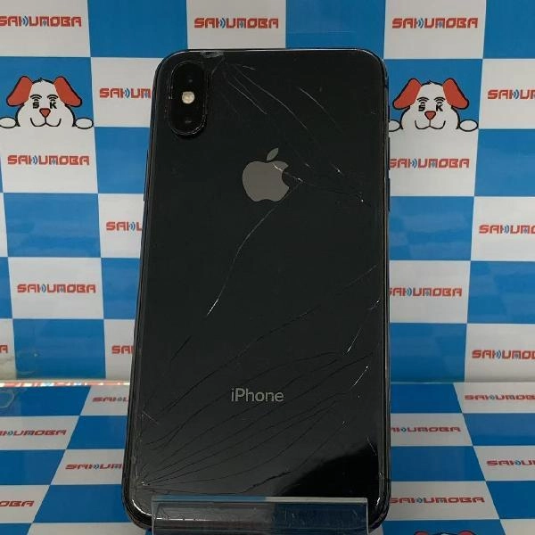 iPhoneXS au版SIMフリー 64GB MTAW2J/A A2098 ジャンク品 スペースグレイ