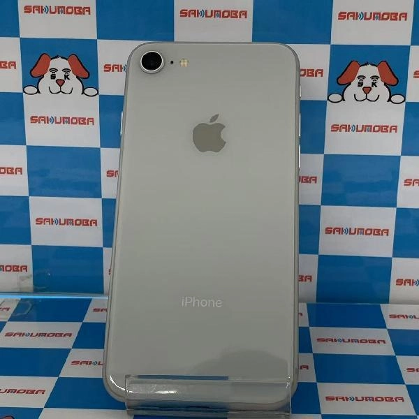 iPhone8 au版SIMフリー 64GB MQ792J/A A906 美品 シルバー