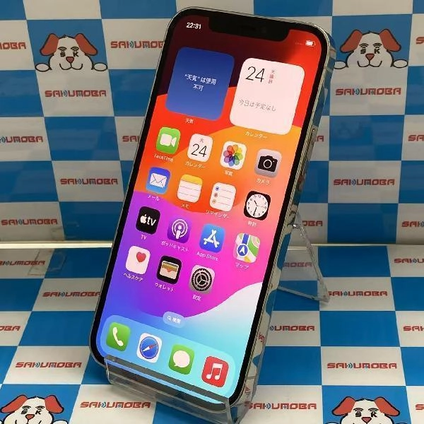 iPhone12 Pro Apple版SIMフリー 128GB MGM63J/A A2406 ジャンク品 シルバー