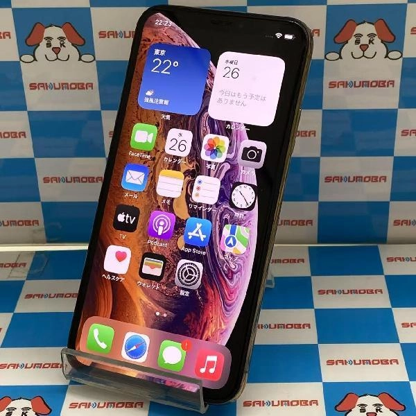 iPhoneXS docomo版SIMフリー 64GB MTAY2J/A A2098 ゴールド