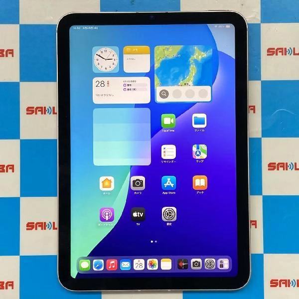 iPad mini 第6世代 Apple版SIMフリー 64GB MLX43J/A A2568 美品