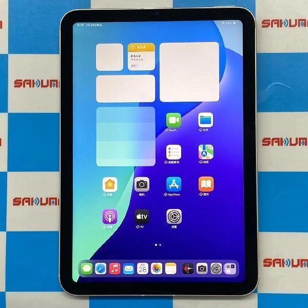 iPad mini 第6世代 Apple版SIMフリー 256GB MK8H3J/A A2568 新品同様