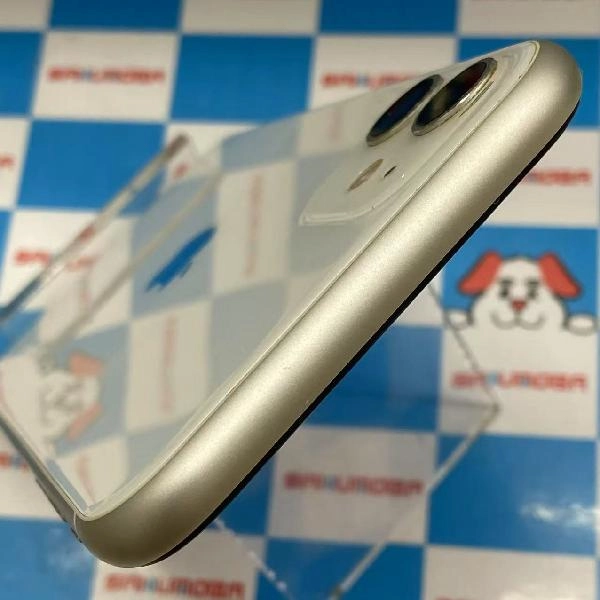 iPhone11 au版SIMフリー 64GB MHDC3J/A A2221 ジャンク品 ホワイト
