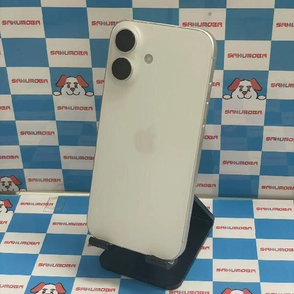 iPhone16 Apple版SIMフリー 128GB MYDR3J/A A3286 新品同様 ホワイト
