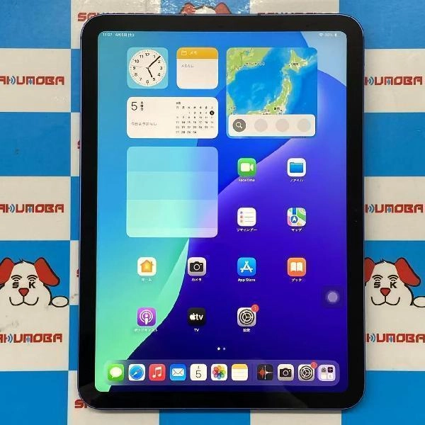 iPad 第10世代 au版SIMフリー 64GB MQ6K3J/A A2757 新品同様 ブルー