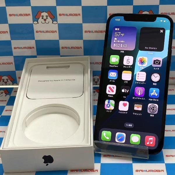iPhone12 au版SIMフリー 128GB MGHU3J/A A2402 ブラック