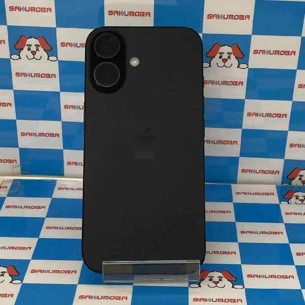 iPhone16 Apple版SIMフリー 256GB MYDW3J/A A3286 極美品 ブラック