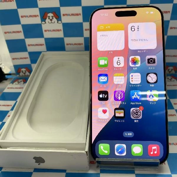 iPhone16 Pro Apple版SIMフリー 128GB MYMY3J/A A3292 新品同様 No 商品カラー