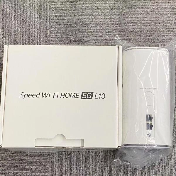 Speed Wi-Fi HOME 5G L13 ZTR02 au  ZTR02SWU 開封未使用品 ホワイト