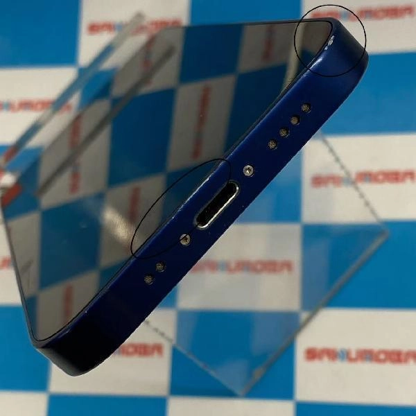 iPhone12 mini au版SIMフリー 128GB MGDP3J/A A2398 ブルー