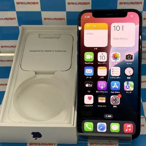 iPhone12 mini au版SIMフリー 128GB MGDP3J/A A2398 ブルー