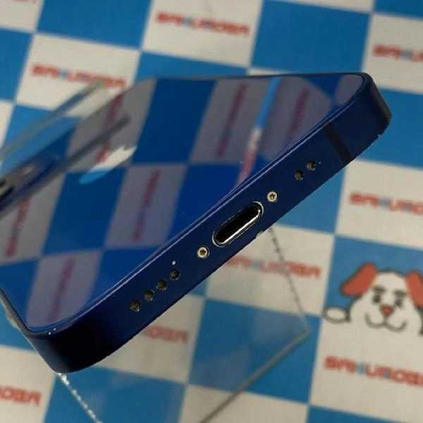iPhone12 mini au版SIMフリー 128GB MGDP3J/A A2398 ジャンク品 ブルー