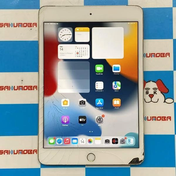 iPad mini 第4世代 SoftBank版SIMフリー 16GB MK712J/A A1550 ジャンク品 ゴールド