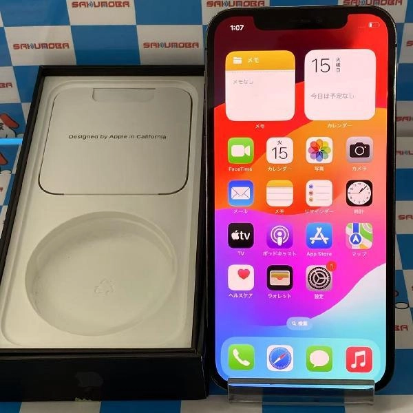 iPhone12 Pro au版SIMフリー 256GB MGM93J/A A2406 グラファイト