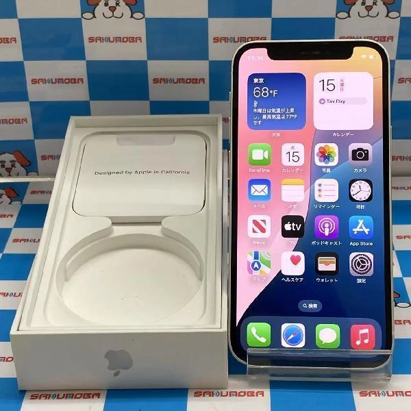 iPhone12 mini Apple版SIMフリー 128GB MGDM3J/A A2398 極美品 ホワイト