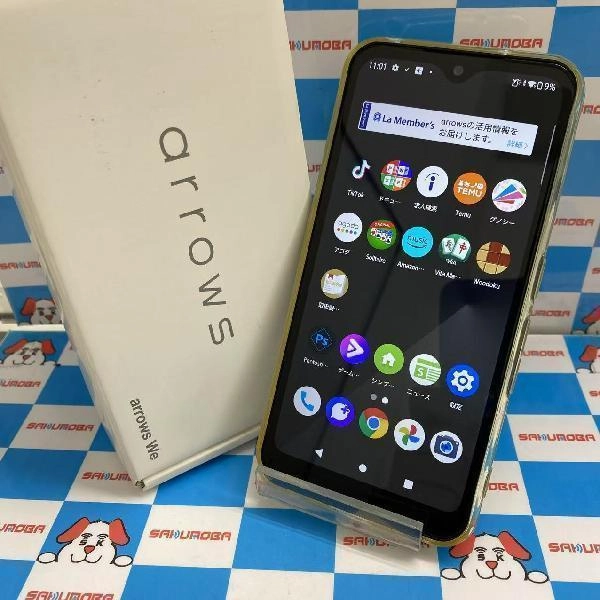 arrows We FCG01 au 64GB 美品 ブラック