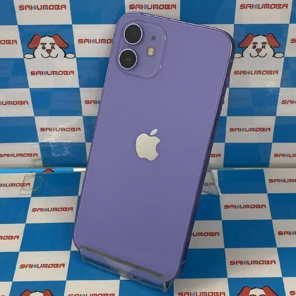 iPhone12 SoftBank版SIMフリー 128GB MJNJ3J/A A2402 新品同様 パープル