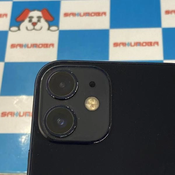 iPhone12 mini au版SIMフリー 64GB MGA03J/A A2398 美品 ブラック