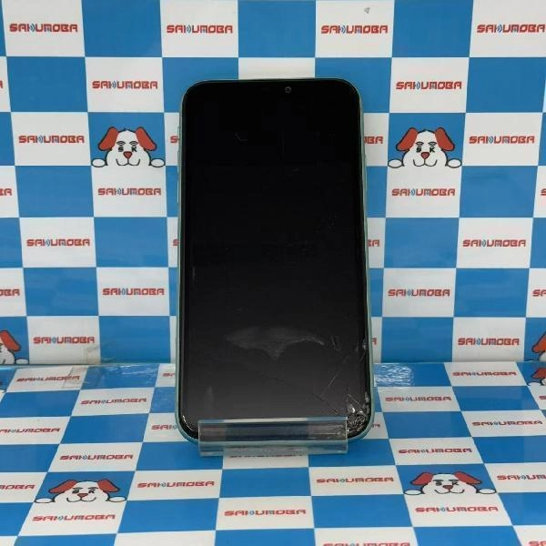 iPhone11 au版SIMフリー 128GB MWM62J/A A2221 ジャンク品 グリーン