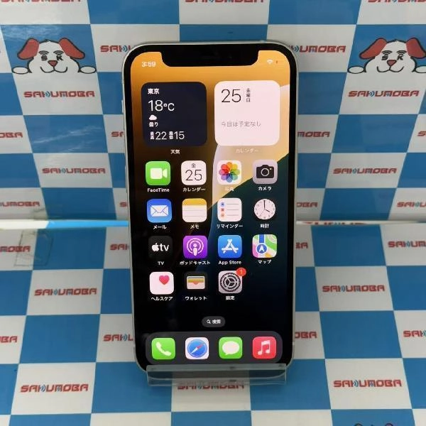 iPhone12 mini Apple版SIMフリー 64GB NGA63J/A A2398 極美品 ホワイト