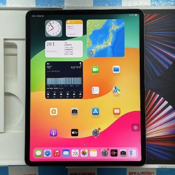 iPad Pro 12.9インチ 第5世代 au版SIMフリー 2TB MHRD3J/A A2461 美品 スペースグレイ