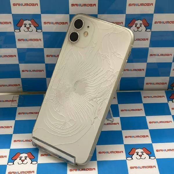 iPhone11 Apple版SIMフリー 128GB MWM22J/A A2221 ジャンク品 ホワイト
