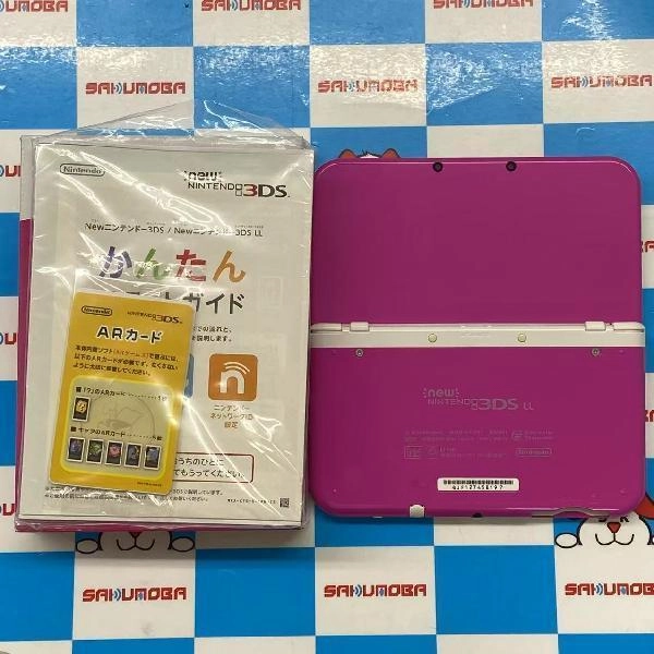 Newニンテンドー3DS LL  BFC-RED-S-PAAA-JPN-CO 美品 ピンク×ホワイト