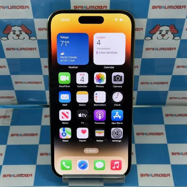 iPhone14 Pro au版SIMフリー 128GB MQ073J/A A2889 美品