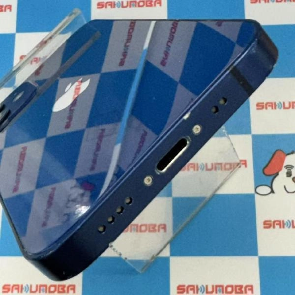 iPhone12 mini Apple版SIMフリー 128GB MGDP3J/A A2398 ジャンク品 ブルー